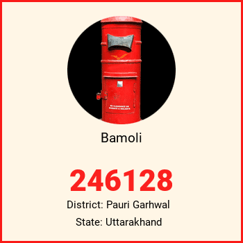 Bamoli pin code, district Pauri Garhwal in Uttarakhand