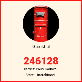 Gumkhal pin code, district Pauri Garhwal in Uttarakhand