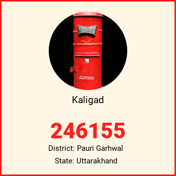 Kaligad pin code, district Pauri Garhwal in Uttarakhand