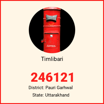 Timlibari pin code, district Pauri Garhwal in Uttarakhand