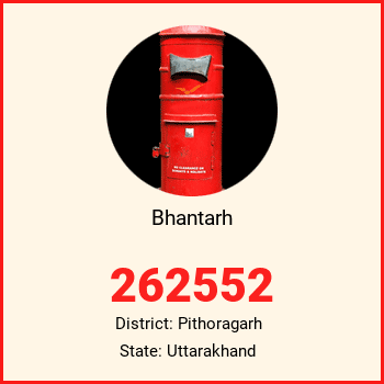 Bhantarh pin code, district Pithoragarh in Uttarakhand