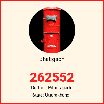 Bhatigaon pin code, district Pithoragarh in Uttarakhand