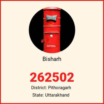 Bisharh pin code, district Pithoragarh in Uttarakhand