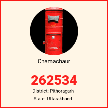 Chamachaur pin code, district Pithoragarh in Uttarakhand