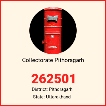 Collectorate Pithoragarh pin code, district Pithoragarh in Uttarakhand