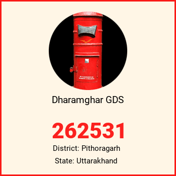 Dharamghar GDS pin code, district Pithoragarh in Uttarakhand