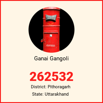 Ganai Gangoli pin code, district Pithoragarh in Uttarakhand