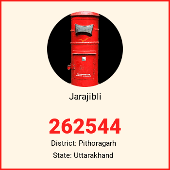 Jarajibli pin code, district Pithoragarh in Uttarakhand