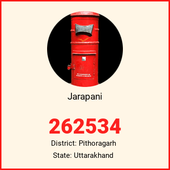 Jarapani pin code, district Pithoragarh in Uttarakhand