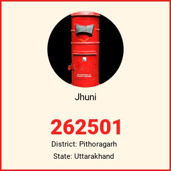 Jhuni pin code, district Pithoragarh in Uttarakhand