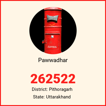 Pawwadhar pin code, district Pithoragarh in Uttarakhand
