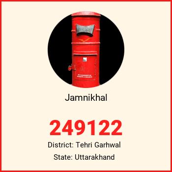 Jamnikhal pin code, district Tehri Garhwal in Uttarakhand