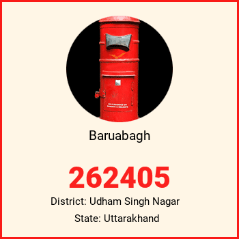 Baruabagh pin code, district Udham Singh Nagar in Uttarakhand