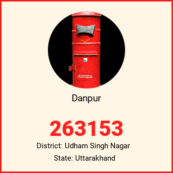 Danpur pin code, district Udham Singh Nagar in Uttarakhand