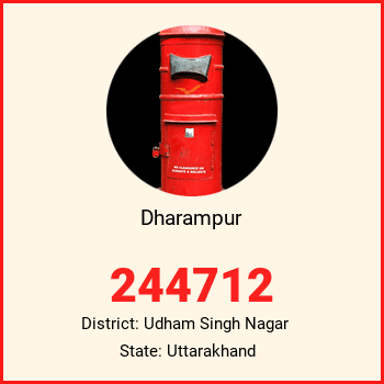 Dharampur pin code, district Udham Singh Nagar in Uttarakhand