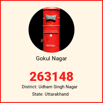 Gokul Nagar pin code, district Udham Singh Nagar in Uttarakhand