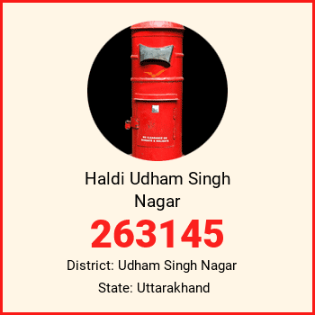 Haldi Udham Singh Nagar pin code, district Udham Singh Nagar in Uttarakhand