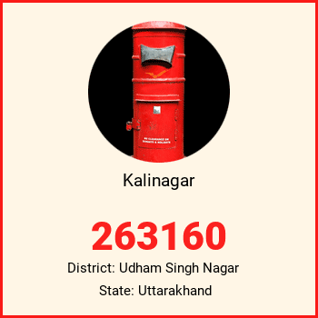 Kalinagar pin code, district Udham Singh Nagar in Uttarakhand