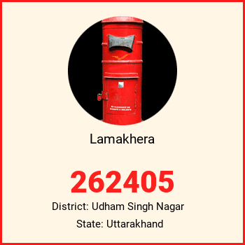 Lamakhera pin code, district Udham Singh Nagar in Uttarakhand