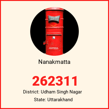 Nanakmatta pin code, district Udham Singh Nagar in Uttarakhand