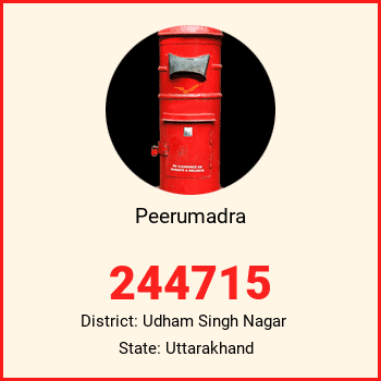 Peerumadra pin code, district Udham Singh Nagar in Uttarakhand