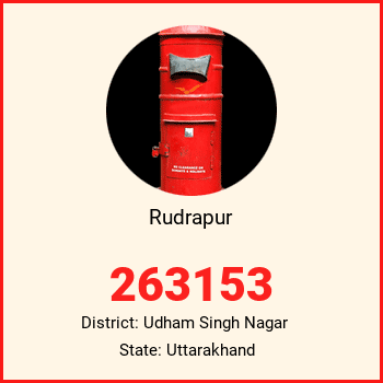 Rudrapur pin code, district Udham Singh Nagar in Uttarakhand