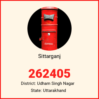 Sittarganj pin code, district Udham Singh Nagar in Uttarakhand