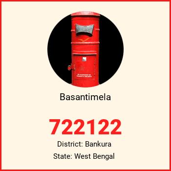 Basantimela pin code, district Bankura in West Bengal