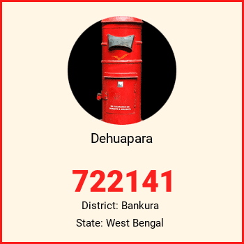 Dehuapara pin code, district Bankura in West Bengal