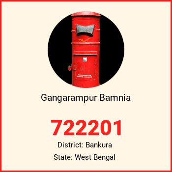 Gangarampur Bamnia pin code, district Bankura in West Bengal