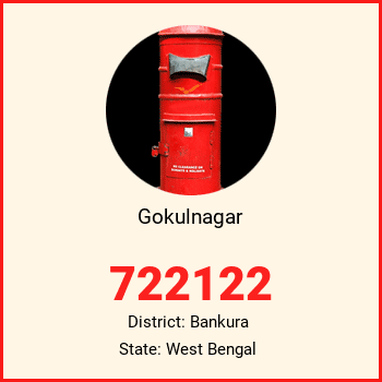 Gokulnagar pin code, district Bankura in West Bengal