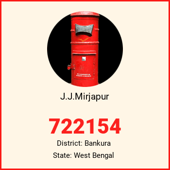 J.J.Mirjapur pin code, district Bankura in West Bengal