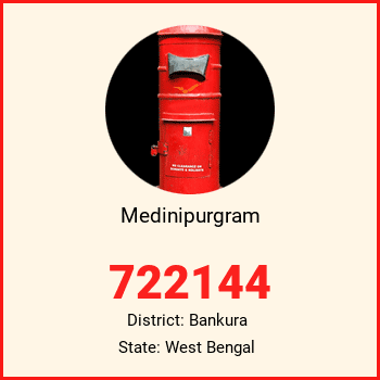 Medinipurgram pin code, district Bankura in West Bengal
