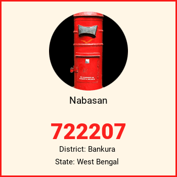 Nabasan pin code, district Bankura in West Bengal