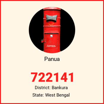 Panua pin code, district Bankura in West Bengal