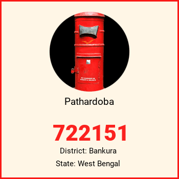 Pathardoba pin code, district Bankura in West Bengal
