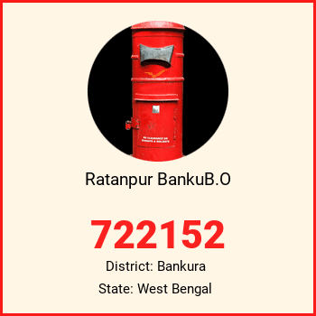 Ratanpur BankuB.O pin code, district Bankura in West Bengal