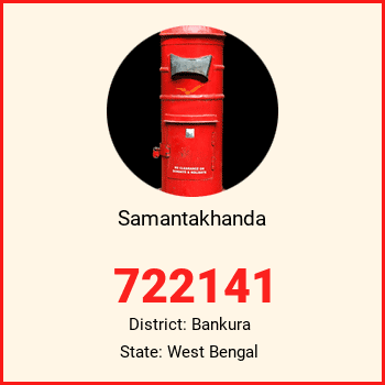 Samantakhanda pin code, district Bankura in West Bengal