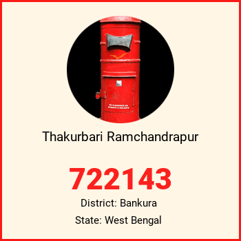 Thakurbari Ramchandrapur pin code, district Bankura in West Bengal