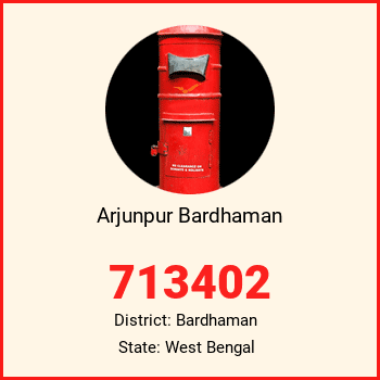 Arjunpur Bardhaman pin code, district Bardhaman in West Bengal