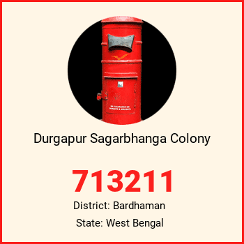 Durgapur Sagarbhanga Colony pin code, district Bardhaman in West Bengal