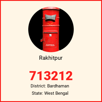 Rakhitpur pin code, district Bardhaman in West Bengal
