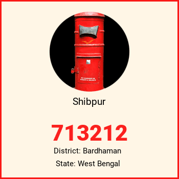 Shibpur pin code, district Bardhaman in West Bengal
