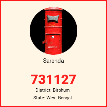 Sarenda pin code, district Birbhum in West Bengal