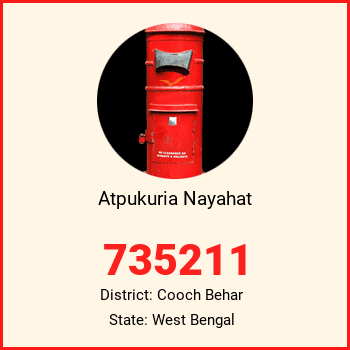 Atpukuria Nayahat pin code, district Cooch Behar in West Bengal