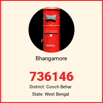 Bhangamore pin code, district Cooch Behar in West Bengal