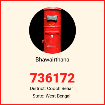 Bhawairthana pin code, district Cooch Behar in West Bengal