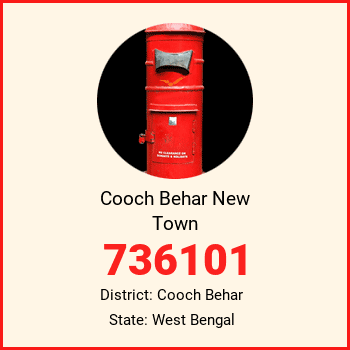 Cooch Behar New Town pin code, district Cooch Behar in West Bengal