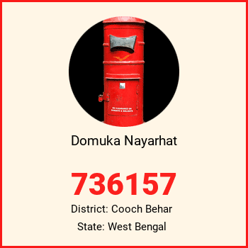 Domuka Nayarhat pin code, district Cooch Behar in West Bengal
