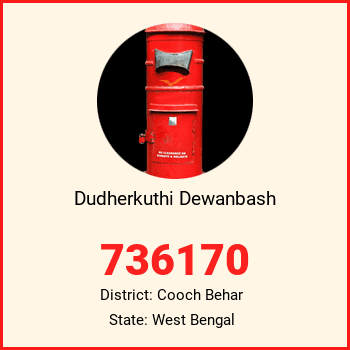 Dudherkuthi Dewanbash pin code, district Cooch Behar in West Bengal